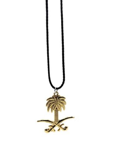 تعليقة شعار سيفين و نخلة