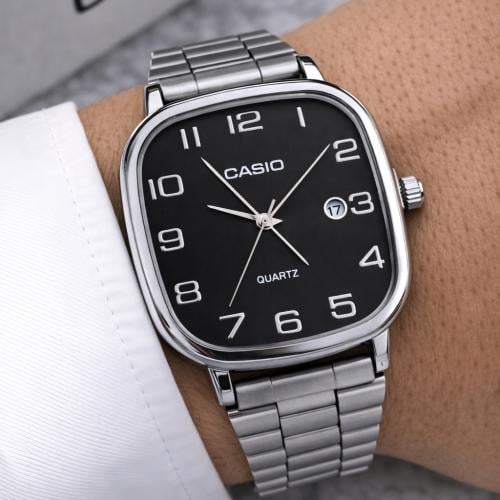 ساعة كاسيو casio LTP ارقام انجليزية اسود