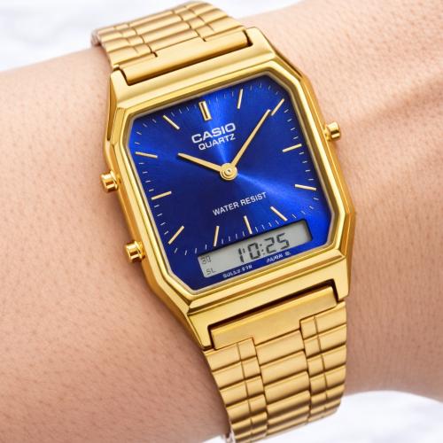 ساعة كاسيو casio vintage كحلي