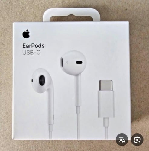 عرض بكج الايفون 3 منتجات سماعة+ كيبل PD + راس شاحن...