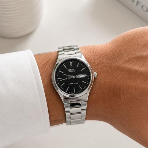 ساعة كاسيو CASIO MTP اسود