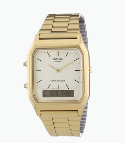 ساعة كاسيو casio vintage ابيض