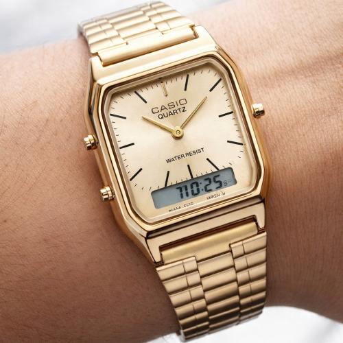 ساعة كاسيو casio vintage برونزي