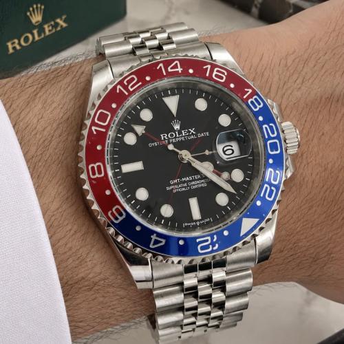 ساعة رولكس ROLEX اسود