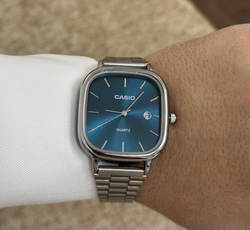 ساعة كاسيو casio LTP كحلي