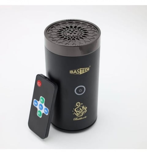 مبخرة كهربائية مزودة بمكبر صوت وريموت تحكم عن بعد