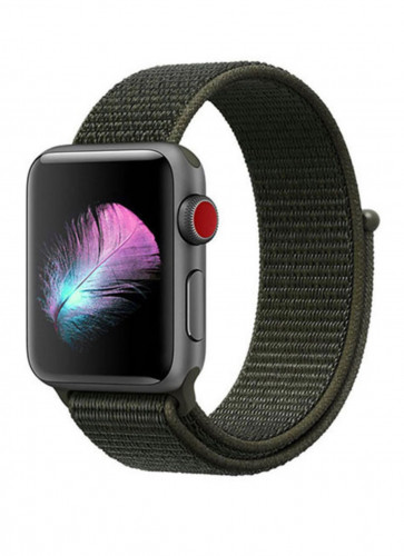 سوار قماش للساعة الذكية مقاس 44-42 زيتي