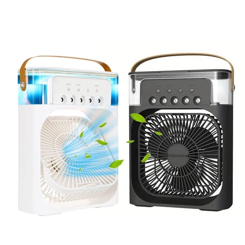 مروحة رذاذ الماء بخمس فتحات ، 3 سرعات هواء، مروحة...