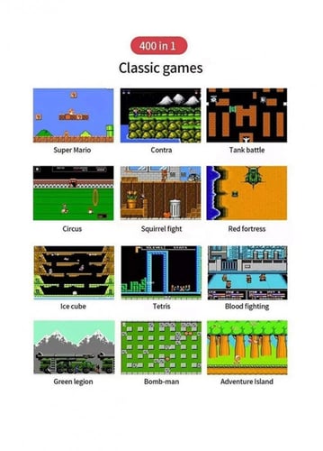 sup-جهاز العاب محمول بنمط كلاسيكي