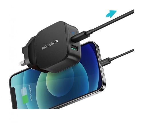 كيبل ايفون تايب سي و pd من - RAVPOWER