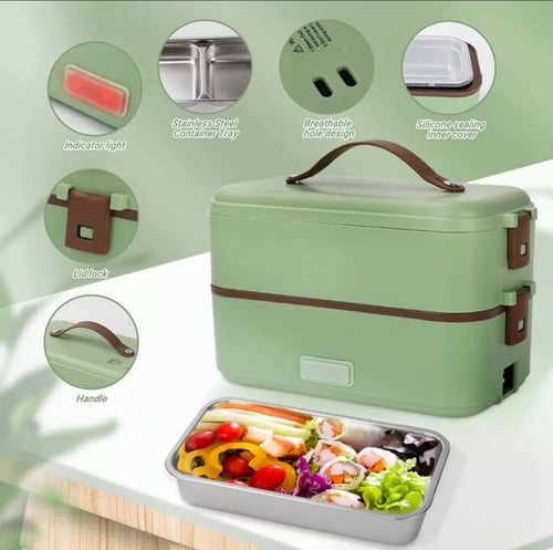 لانش بوكس ذكي بميزة تسخين الطعام