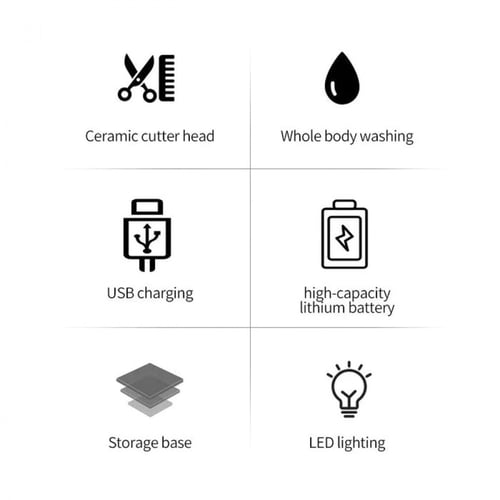 ماكينة حلاقة للمناطق الحساسة من kemei