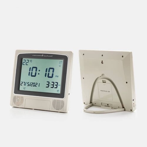 ساعة الفجر الحديث الحائط والطاولة موديل AL209