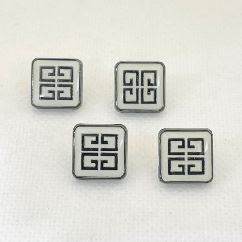 أزرار الثوب رجاليه طق طق طقم 8 حبه - 106