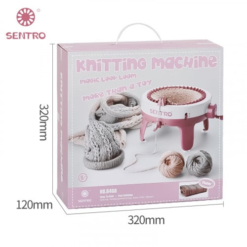 آلة حياكة نول دائرية - 40 إبرة Sentro Knitting Mac...
