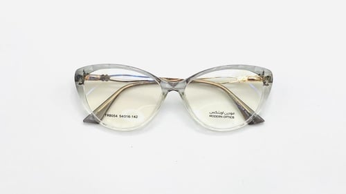 نظارة طبية نسائية بلاستيك عين القطة (كات آي) اللون...