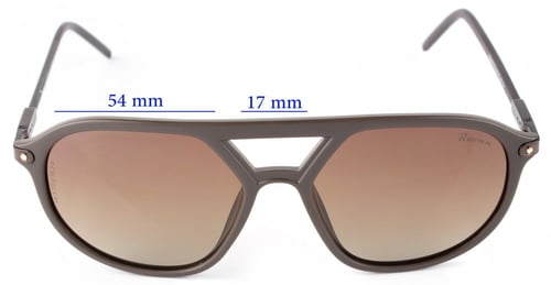 نظارة طبية شمسية بلاستيك رقم الموديل 8151c4