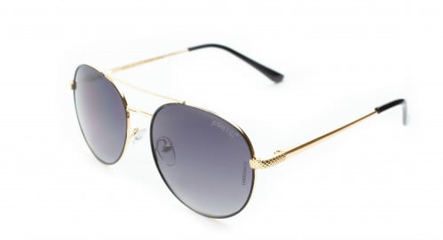 نظارة شمسية من المعدن رقم الموديل 905C2 اللون ذهبي...