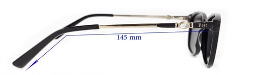 نظارة طبية شمسية بلاستيك رقم الموديل 1010C1 اللون...