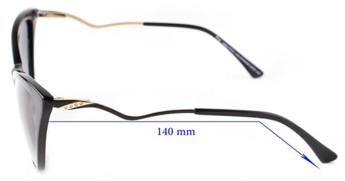 نظارة طبية شمسية نسائية رقم الموديل 6146c1