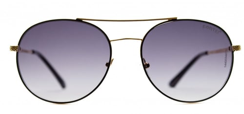 نظارة شمسية من المعدن رقم الموديل 905C2 اللون ذهبي...