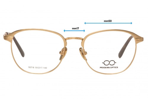 نظاره طبيه من المعدن لون ذهبي رقم الموديل 16218C75