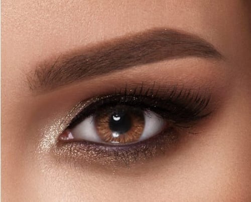 عدسات أمارا جولدن ساند بني