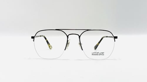 نظارة طبية معدن نصف إطار (هاف فريم) طيار (اڤياتور)...