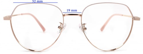 نظارة طبية نسائية من المعدن رقم الموديل 9507c6