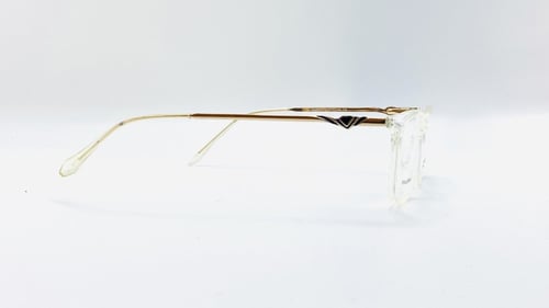 نظارة طبية بلاستيك بيضاوية مناسبة للجنسين اللون شف...