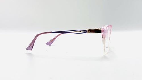 نظارة طبية نسائية بلاستيك عين القطة (كات آي) شفاف...