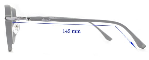 نظارة طبية مناسبه للجنسين بلاستيك رقم الموديل 695c...