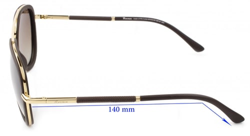 نظارة طبية شمسية من المعدن رقم الموديل 8225c4