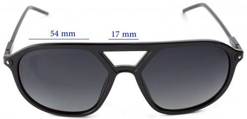 نظارة طبية شمسية بلاستيك رقم الموديل 8151c1