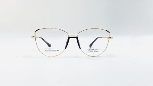 نظارة طبية نسائية معدن عين القطة (كات آي) اللون ذه...