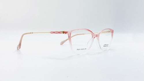 نظارة طبية نسائية بلاستيك عين القطة (كات آي) اللون...