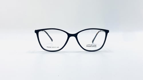 نظارة طبية نسائية بلاستيك عين القطة (كات آي) اللون...