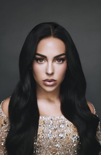 عدسات أمارا الشهرية جورجينا (الموند) بني