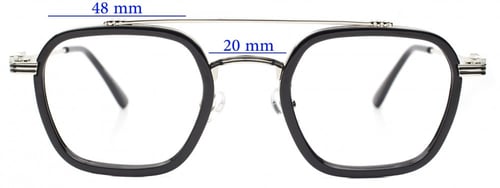 نظارة طبية مناسبة للجنسين من المعدن رقم الموديل 20...