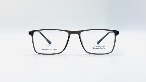 نظارة طبية بلاستيك مستطيلة مناسبة للجنسين اللون أس...