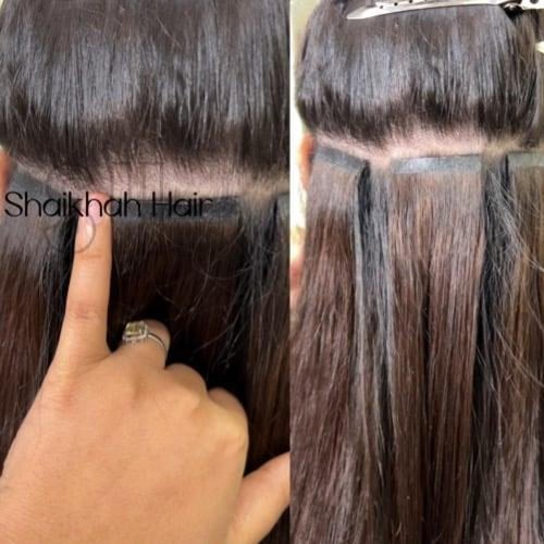 اكستنشن تيب مميز وزن 100 غرام ل20 خصلة