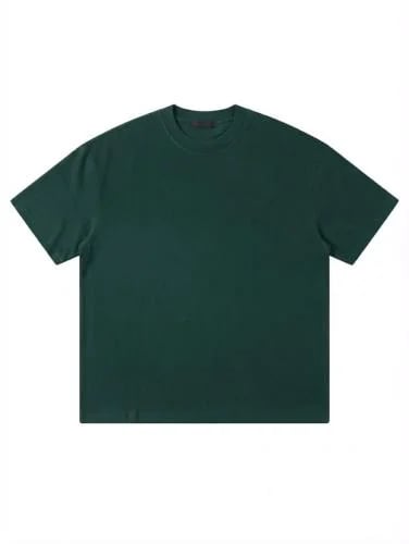 Dark Green Custom Print T-Shirt