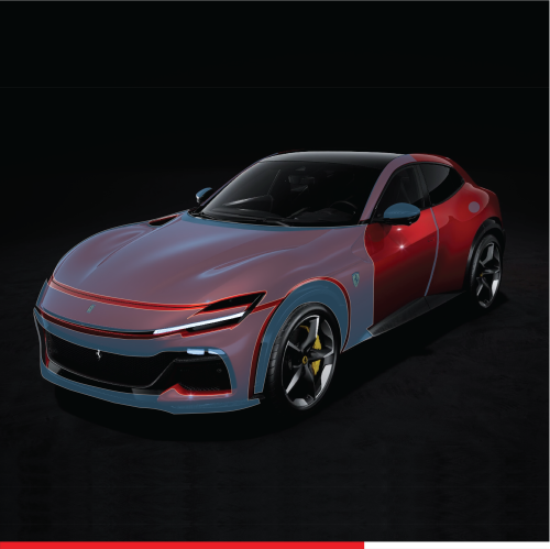 حماية PPF مقدمة كامل السيارة