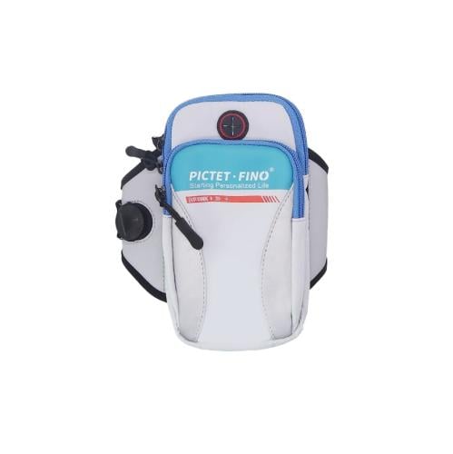 سوار وحامل للذراع مقاوم للماء -اللون أزرق رمادي