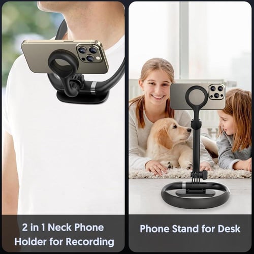 حامل الجوال بتصميم حول الرقبة ، ضمان سنتين