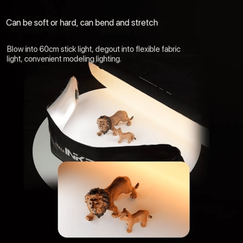 كشاف البالون المحمول للتخييم قابل للنفخ مع بطارية...