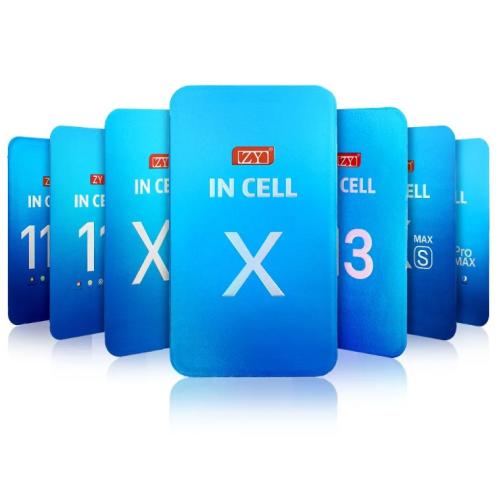 شاشات ايفون من ماركة ZY مع هدية استكر حماية للشاشة