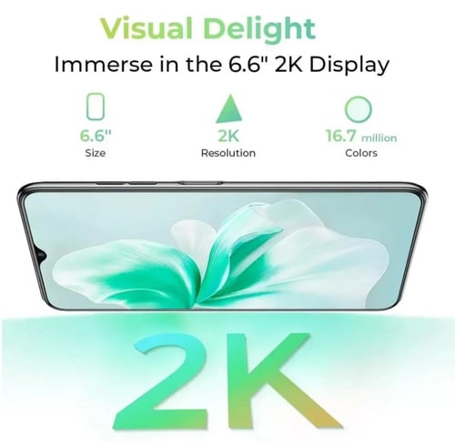 أوكتيل C38، سعة 256 جيجا، الرام 24, 4جي، متعدد الأ...