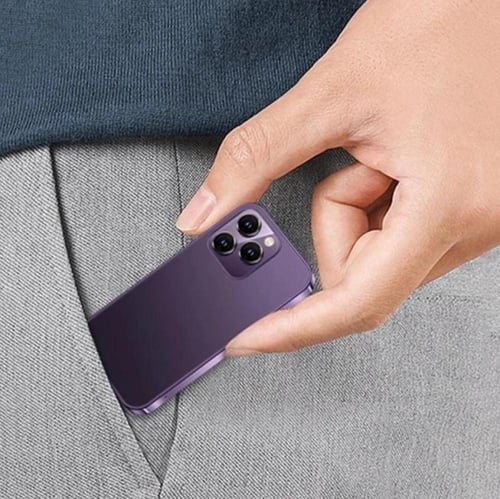 هاتف ذكي صغير لون تيتانيوم