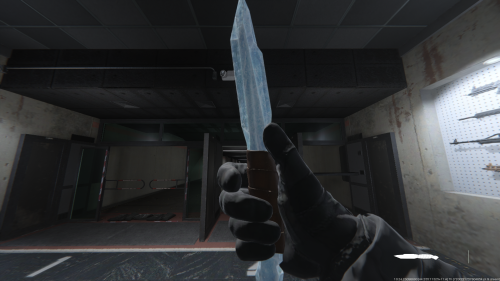 سكين وتد الجليد الثلجيه